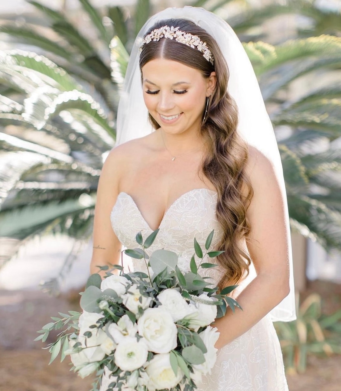 Bride outdoor portrait